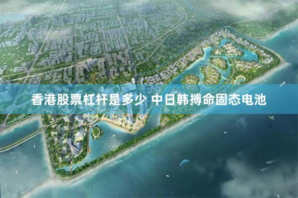 香港股票杠杆是多少 中日韩搏命固态电池
