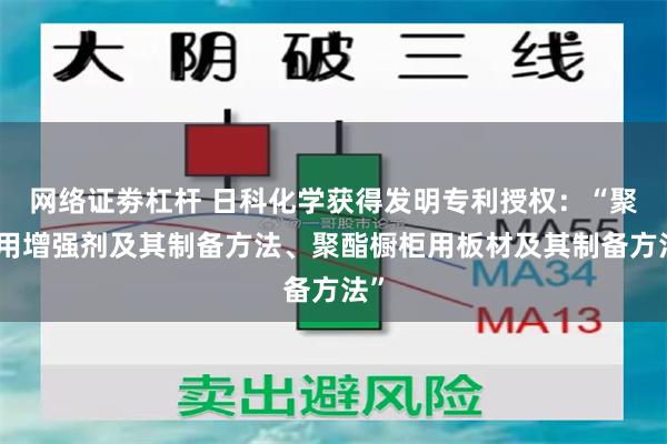 网络证劵杠杆 日科化学获得发明专利授权：“聚酯用增强剂及其制备方法、聚酯橱柜用板材及其制备方法”